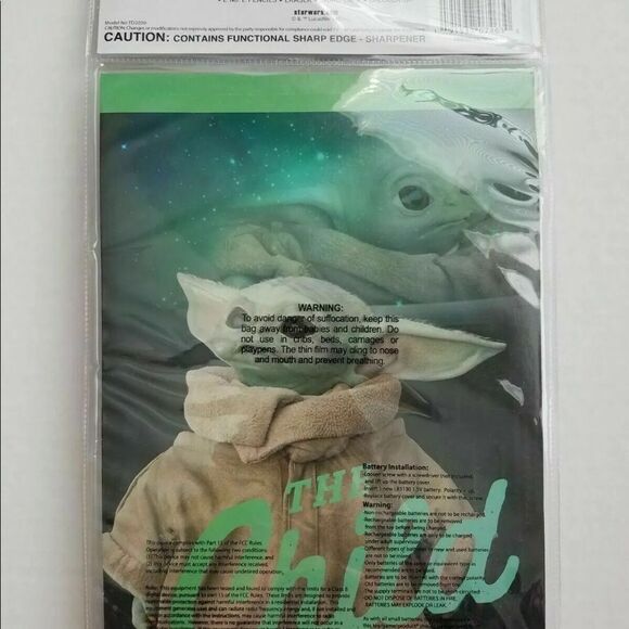 Disney Star Wars The Mandalorian 7 Piece Fun Calculator Set The Child Baby Yoda - Picture 3 of 5